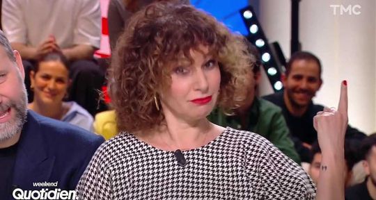 Quotidien : « Elle ne représente pas la France », Anne Depétrini défend cette chanteuse face aux attaques