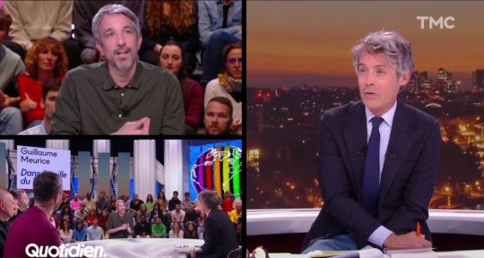 Quotidien : « Pourquoi vous ne vous êtes pas excusé ? »Yann Barthès confronte Guillaume Meurice après sa blague polémique