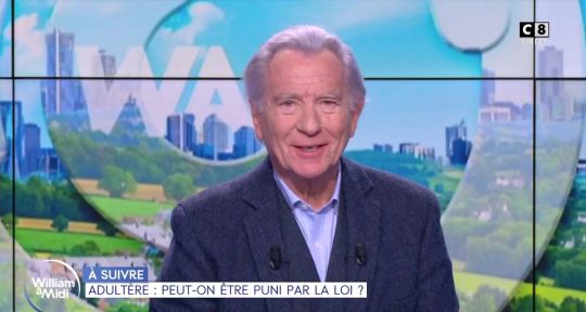 « J’osais pas le faire mais bon… » William Leymergie pris de court par un chroniqueur sur C8