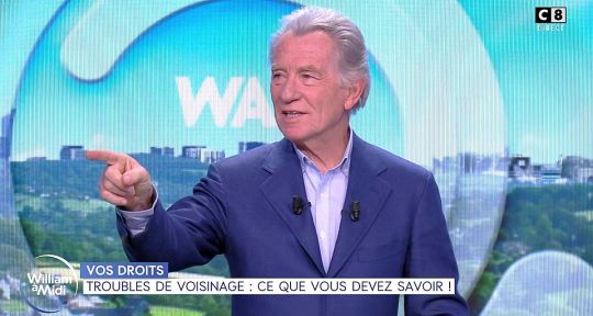 C8 : William Leymergie simule un orgasme en direct dans William à midi