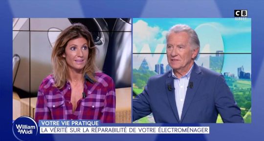 Catastrophe pour William Leymergie sur C8, Caroline Ithurbide en colère dans William à midi