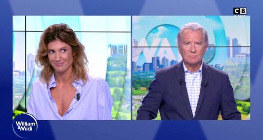 « Elle a l’intention de partir … » William Leymergie annonce le départ de Caroline Ithurbide dans William à midi sur C8