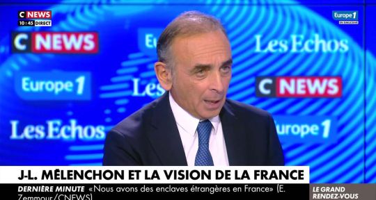 CNews : ce « danger de mort » évoqué par Éric Zemmour, il prédit la victoire de Jean-Luc Mélenchon