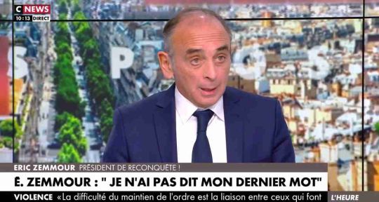 CNews : le retour inattendu d’Eric Zemmour après son départ de Face à l’info