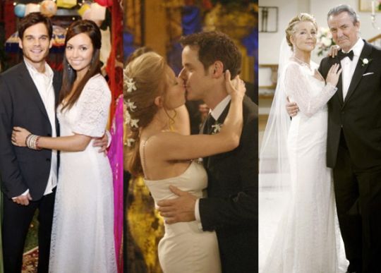 Les Feux de l’amour : Chloé et Kevin, Gloria et Jeffrey... les mariages les plus marquants du soap