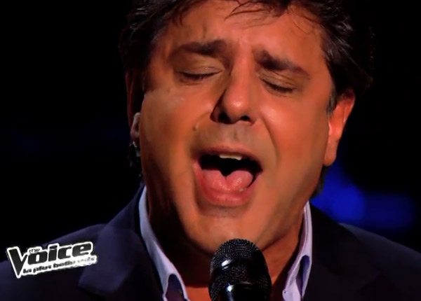 The Voice : Santo Barracato, frère de Frédéric François The Voice : Santo Barracato, frère de Frédéric François