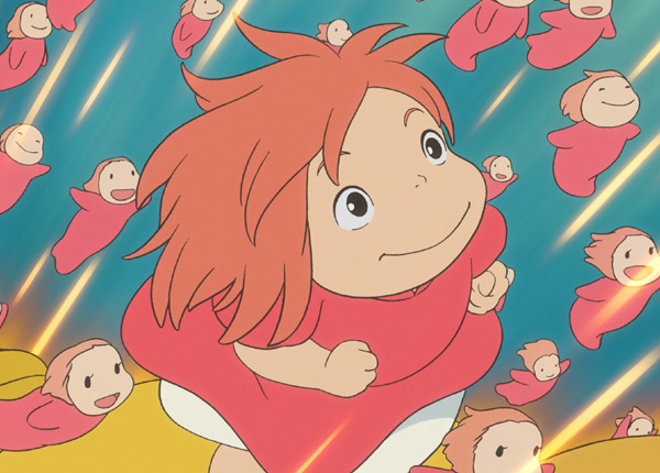 Avant Le Vent se lève,  Arte diffuse Ponyo sur la falaise, l’avant-dernier film de Hayao Miyazaki