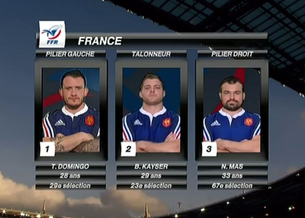 France / Angleterre : un Crunch très performant sur France 2 France / Angleterre : un Crunch très performant sur France 2