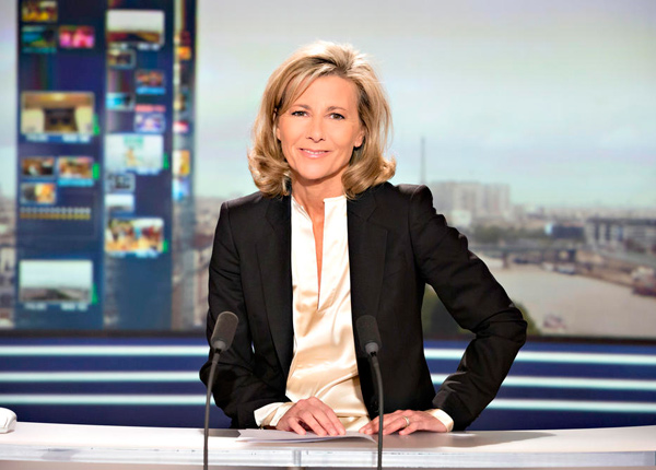 Claire Chazal prend sa revanche sur Laurent Delahousse Claire Chazal prend sa revanche sur Laurent Delahousse