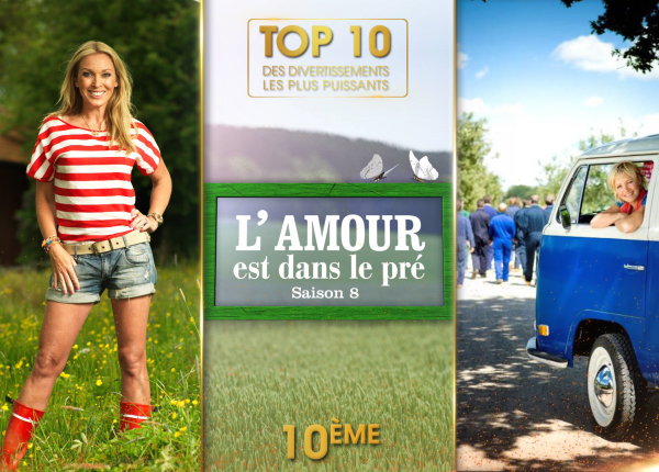 L’Amour est dans le pré séduit jusqu’à 20.9 millions de téléspectateurs L’Amour est dans le pré séduit jusqu’à 20.9 millions de téléspectateurs