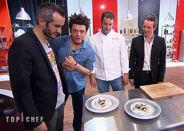 Top Chef 5 > Kev Adams roi du burger, Mohamed plombé par un pigeon