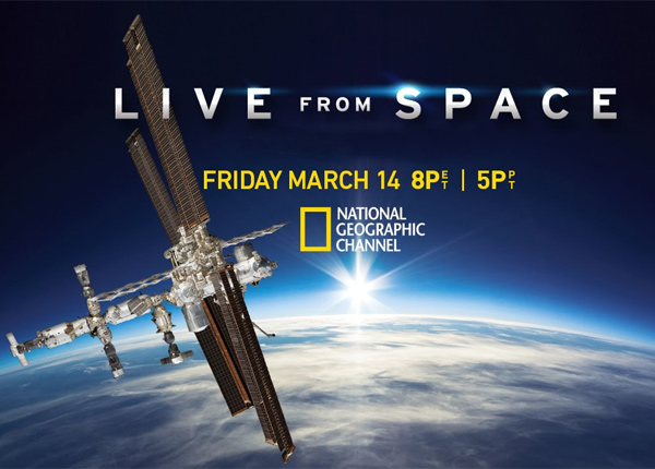Avec Live From Space, National Geographic crée l’événement depuis l’espace