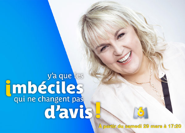 Y’a que les imbéciles qui ne changent pas d’avis : le talk-show de Valérie Damidot arrive sur M6 Y’a que les imbéciles qui ne changent pas d’avis : le talk-show de Valérie Damidot arrive sur M6