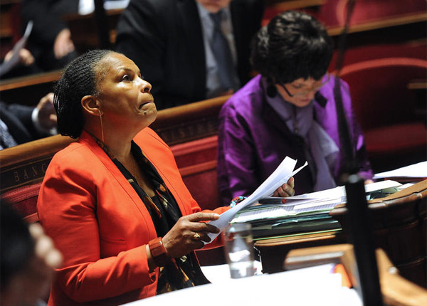 Affaire Sarkozy : Christiane Taubira s’exprime au Grand journal 