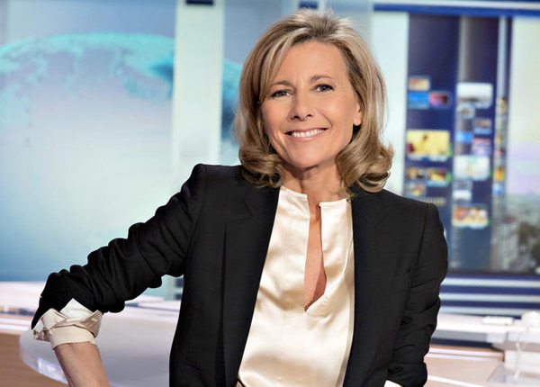 Claire Chazal toujours plus fédératrice que Laurent Delahousse le week-end Claire Chazal toujours plus fédératrice que Laurent Delahousse le week-end