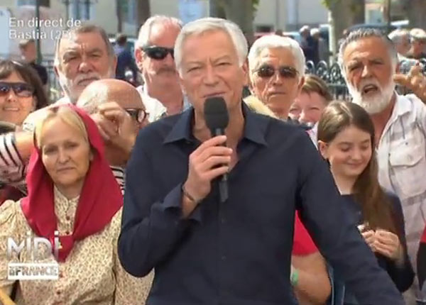 Midi en France : la Corse réussit à Laurent Boyer sur France 3 Midi en France : la Corse réussit à Laurent Boyer sur France 3
