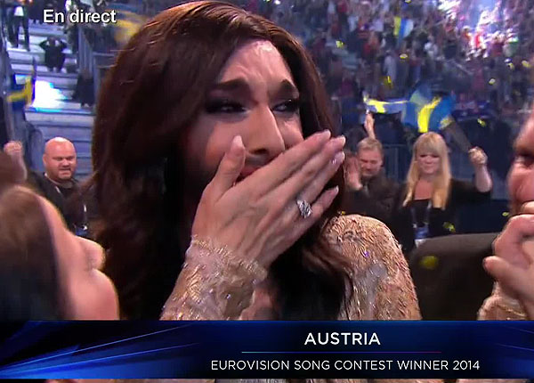 Eurovision 2014 : 2.6 millions de téléspectateurs pour la victoire de Conchita Wurtz