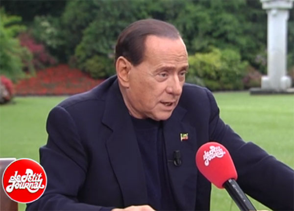 Le Petit journal : l’interview sans concession de Silvio Berlusconi par Salhia Brakhlia