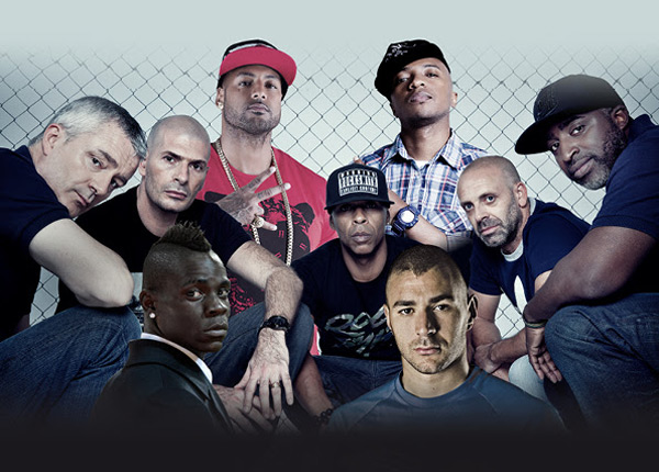 Rohff, Booba, Benzema, Balotelli... Foot & Musique font bon ménage Rohff, Booba, Benzema, Balotelli... Foot & Musique font bon ménage