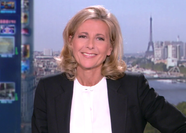 Claire Chazal distance une nouvelle fois Laurent Delahousse à 20 heures