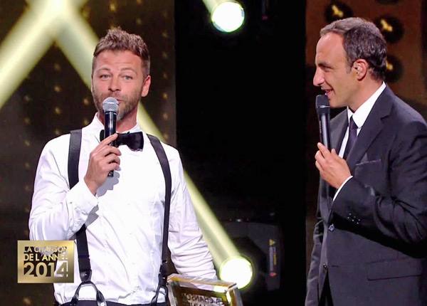La Chanson de l’année : Christophe Maé et TF1 remportent le titre du samedi soir La Chanson de l’année : Christophe Maé et TF1 remportent le titre du samedi soir