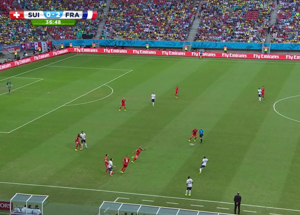 Coupe du monde 2014 : Près de 17 millions de Français devant le festival des Bleus contre la Suisse