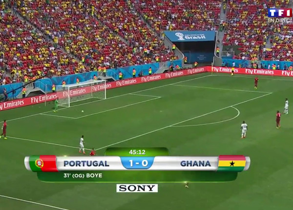 Portugal / Ghana : les deux équipes éliminées règnent en access sur TF1
