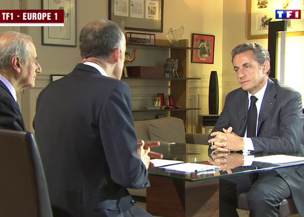 Nicolas Sarkozy se justifie devant plus de 8 millions de Français sur TF1 Nicolas Sarkozy se justifie devant plus de 8 millions de Français sur TF1