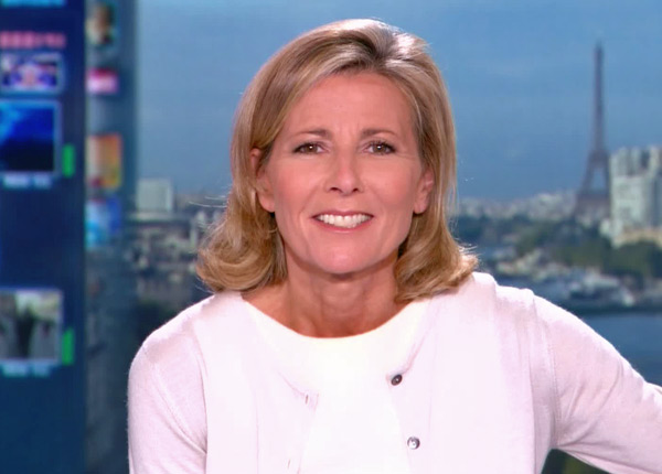 20 heures : Claire Chazal garde ses distances avec Laurent Delahousse