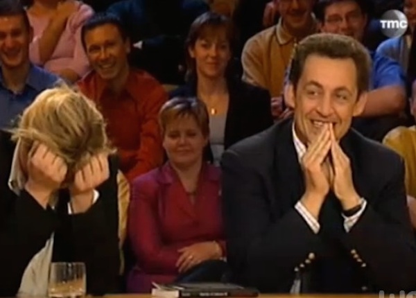 Les 100 plus grands délires : le fou rire de Christine Bravo et Nicolas Sarkozy arrive en tête Les 100 plus grands délires : le fou rire de Christine Bravo et Nicolas Sarkozy arrive en tête