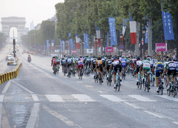 Tour de France 2014 : quelle audience pour l’arrivée sur les Champs-Elysées ?