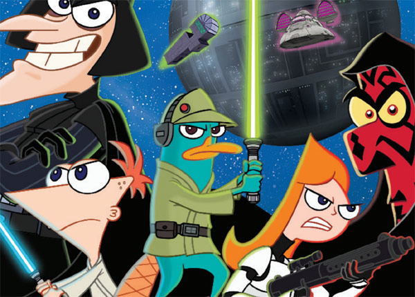 Phinéas et Ferb Mission Star Wars bientôt sur Disney XD