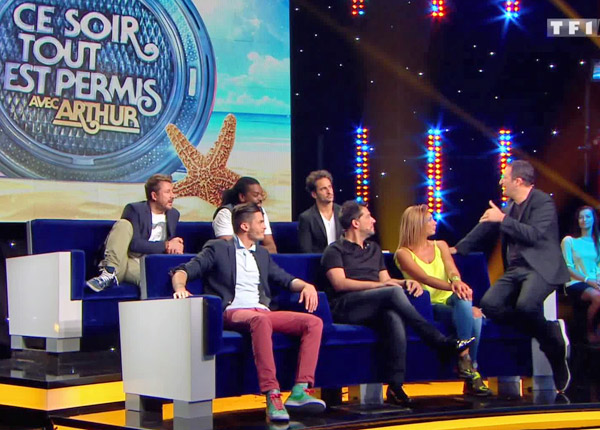 Ce soir tout est permis : Anthony Kavanagh et Florent Peyre offrent le leadership à Arthur sur TF1 Ce soir tout est permis : Anthony Kavanagh et Florent Peyre offrent le leadership à Arthur sur TF1