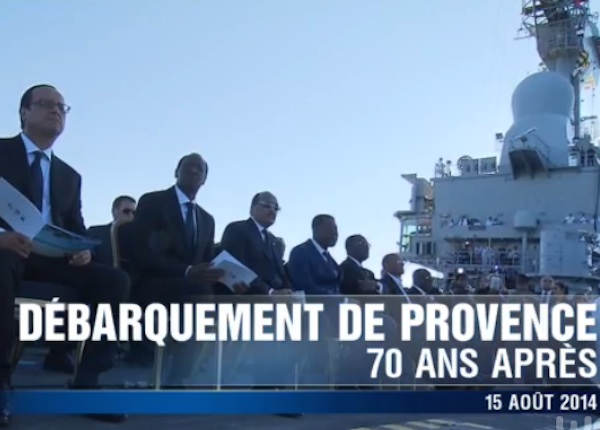 Les commémorations du Débarquement de Provence boostent les audiences des JT