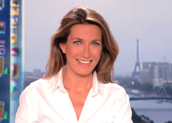 Anne-Claire Coudray toujours à haut niveau sur TF1 face à Marie Drucker