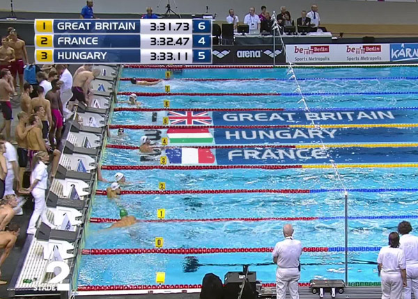 Les Championnats d’Europe de natation au coude à coude avec Les Experts sur TF1 Les Championnats d’Europe de natation au coude à coude avec Les Experts sur TF1