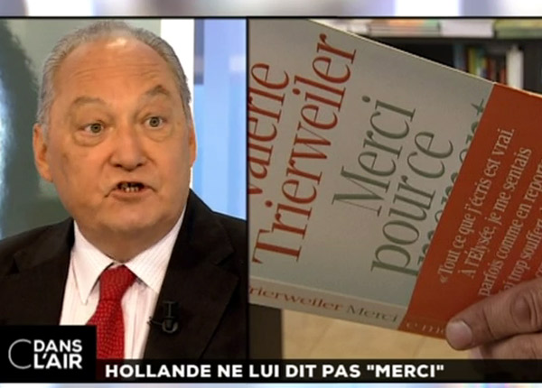 Record d’audience : C dans l’air peut remercier Valérie Trierweiler