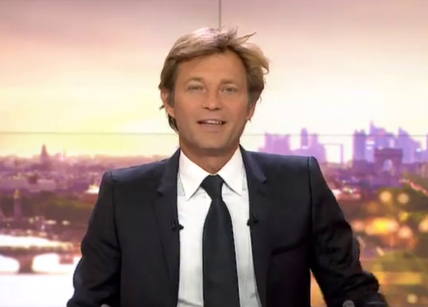 Laurent Delahousse établit un nouveau record à 20 heures Laurent Delahousse établit un nouveau record à 20 heures