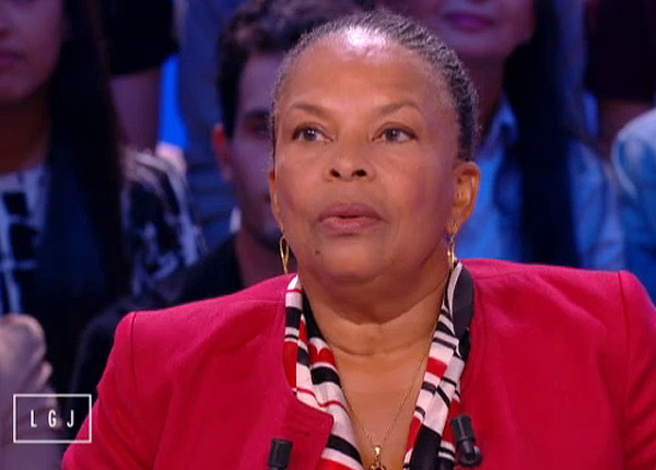 Le Grand journal : l’efficace trio Christiane Taubira, Mélissa Theuriau et Jamel Debbouze Le Grand journal : l’efficace trio Christiane Taubira, Mélissa Theuriau et Jamel Debbouze