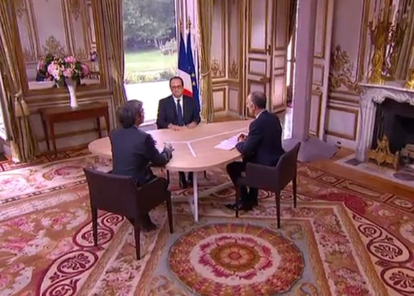 La conférence de François Hollande bouscule les programmes de France 2