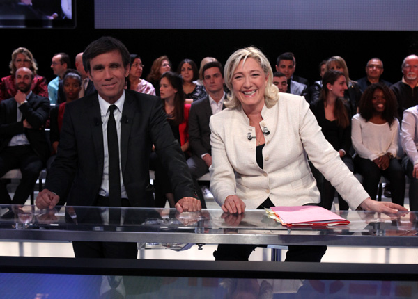 Marine Le Pen, NKM et François Bayrou répondent à François Hollande sur France 2