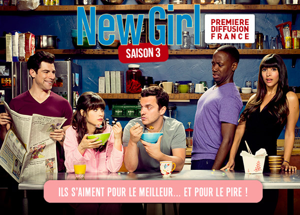 New Girl : une première diffusion française pour la saison 3 le 14 octobre