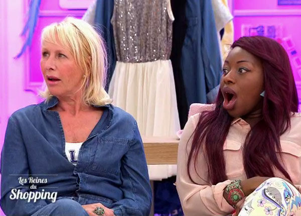 Les Reines du shopping : Coralie défile en lingerie et surprend ses concurrentes Les Reines du shopping : Coralie défile en lingerie et surprend ses concurrentes