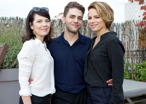 Shailene Woodley (Divergente) et Xavier Dolan (Mommy) au Grand Journal de Canal +