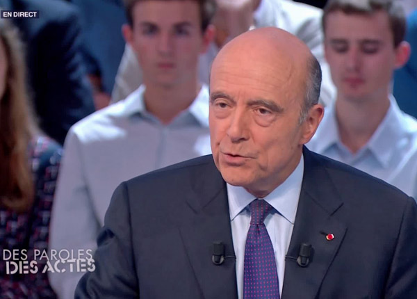 Des paroles et des actes : Alain Juppé préféré à Rising Star