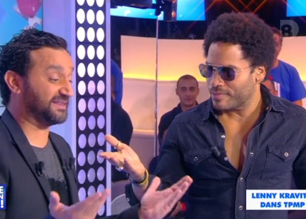 Touche pas à mon poste : Lenny Kravitz porte bonheur à Cyril Hanouna