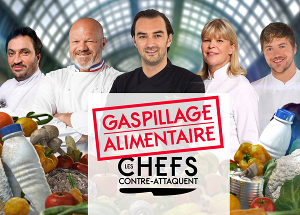 Les chefs contre-attaquent : la tribune des cinq Chefs pour dire halte au gaspillage