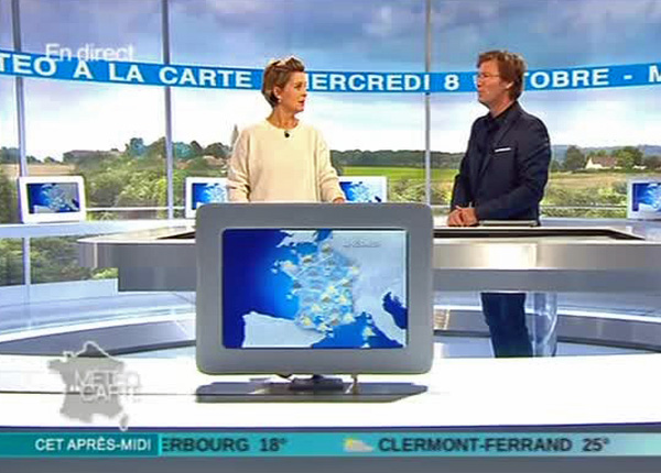 Météo à la carte : une rentrée au top pour Laurent Romejko et Marine Vignes Météo à la carte : une rentrée au top pour Laurent Romejko et Marine Vignes