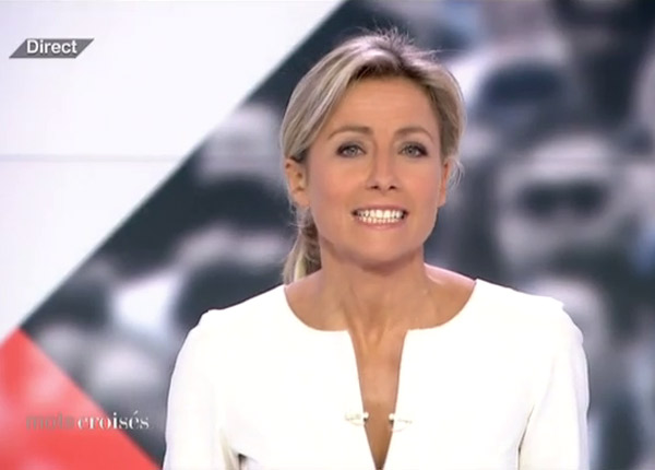 Mots Croisés : Anne-Sophie Lapix progresse sur France 2
