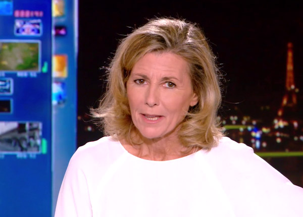 Avant Jacques Legros, Claire Chazal toujours en tête des audiences sur TF1